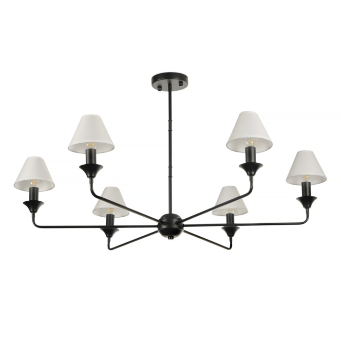 Люстра на штанге MyFar Leon MR2400-6C от ImperiumLoft