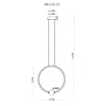 Подвесной светильник MyFar Victory MR1130-PL