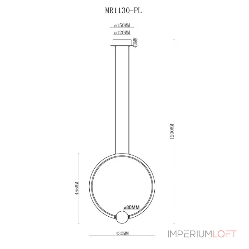 Подвесной светильник MyFar Victory MR1130-PL Подвесной светильник MyFar Victory MR1130-PL