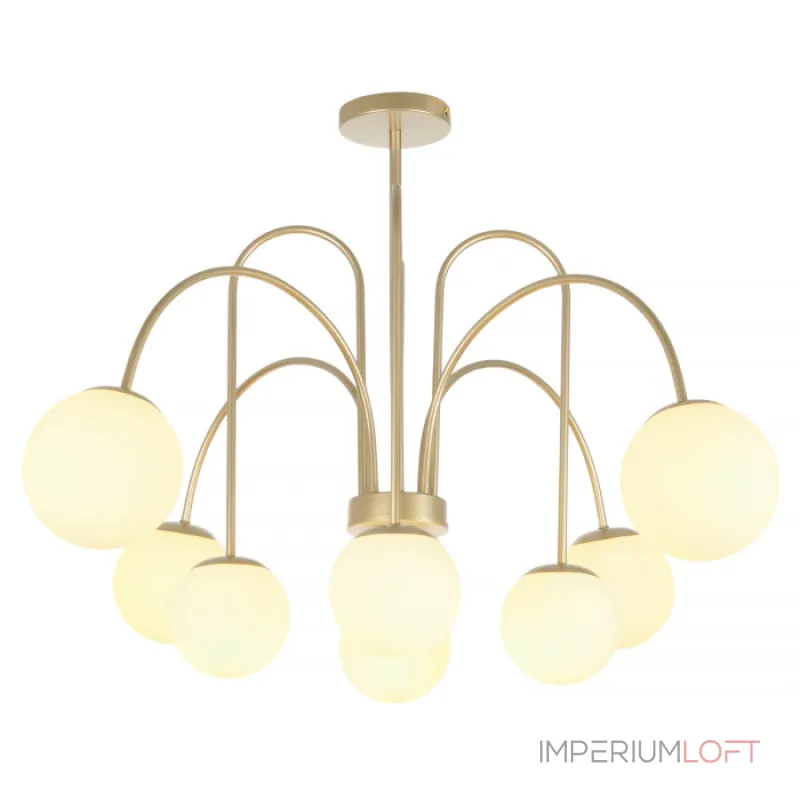 Люстра на штанге MyFar Cassia MR2351-8C Люстра на штанге MyFar Cassia MR2351-8C