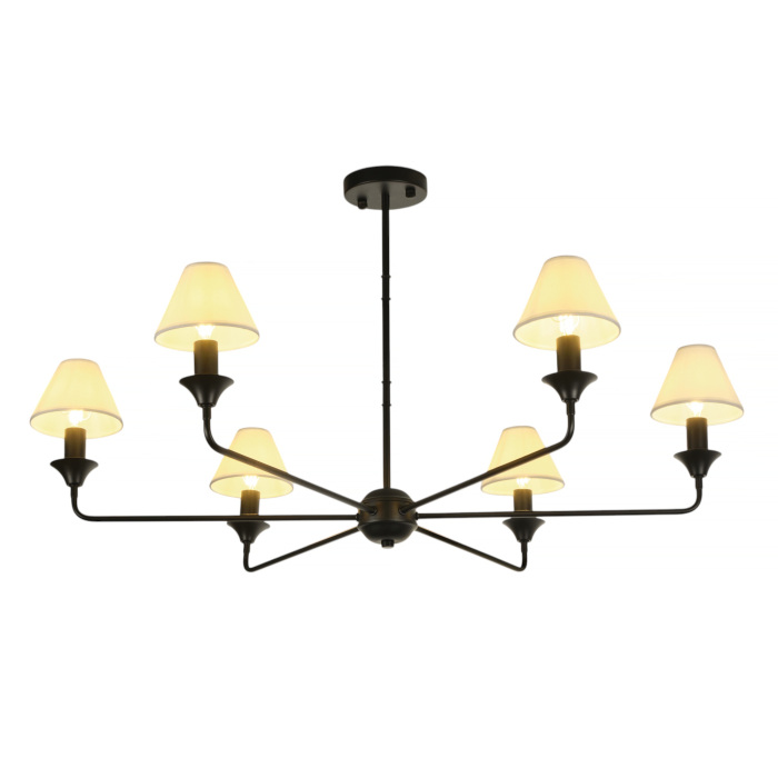Люстра на штанге MyFar Leon MR2400-6C от ImperiumLoft