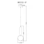 Подвесной светильник MyFar Pierre MR2232-1P