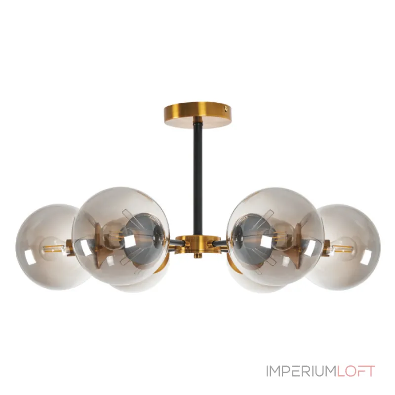 Люстра на штанге MyFar Fisher MR1741-6C