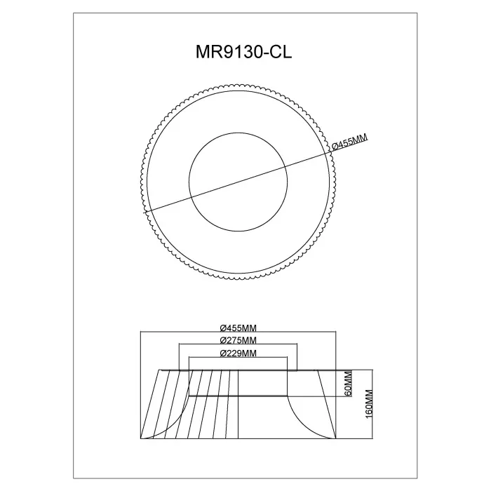 Потолочный светильник MyFar Tethys MR9130-CL от ImperiumLoft