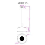 Подвесной светильник MyFar Charlie MR2130-1PL