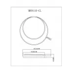 Потолочный светильник MyFar Cressida MR9110-CL от ImperiumLoft