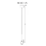 Подвесной светильник MyFar Kollins MR1061-1PL от ImperiumLoft