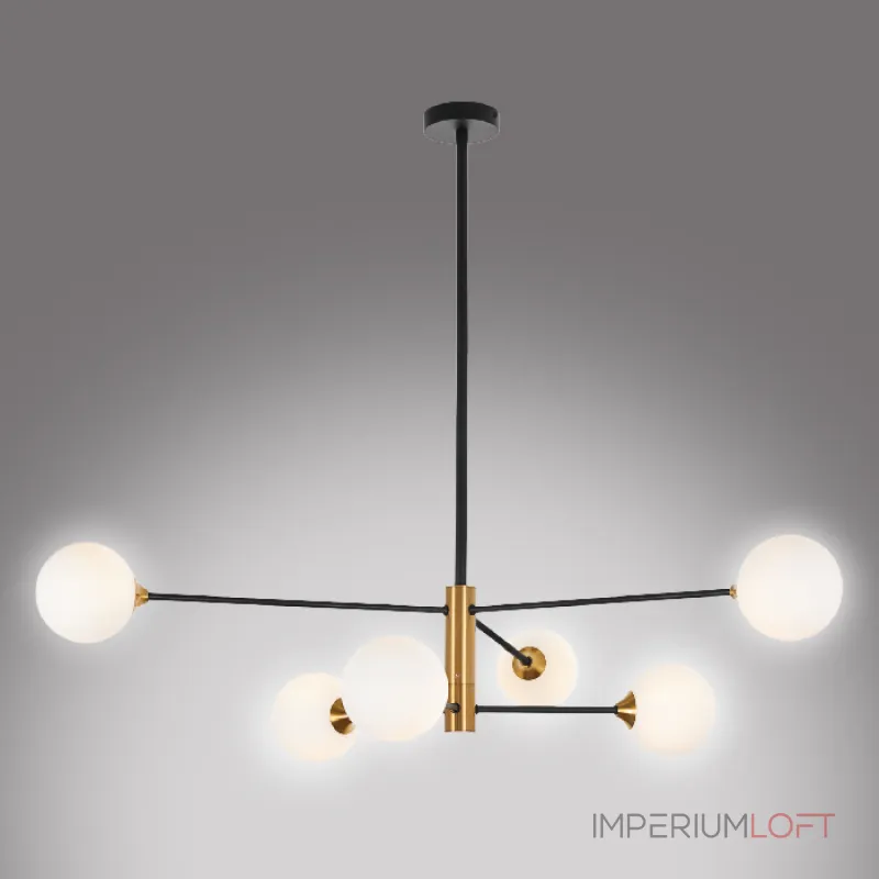 Люстра на штанге MyFar Fredy MR1100-6C Люстра на штанге MyFar Fredy MR1100-6C