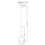 Подвесной светильник MyFar Pierre MR2233-1P от ImperiumLoft