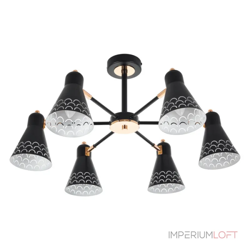 Потолочная люстра MyFar Chilly MR1531-6C Потолочная люстра MyFar Chilly MR1531-6C