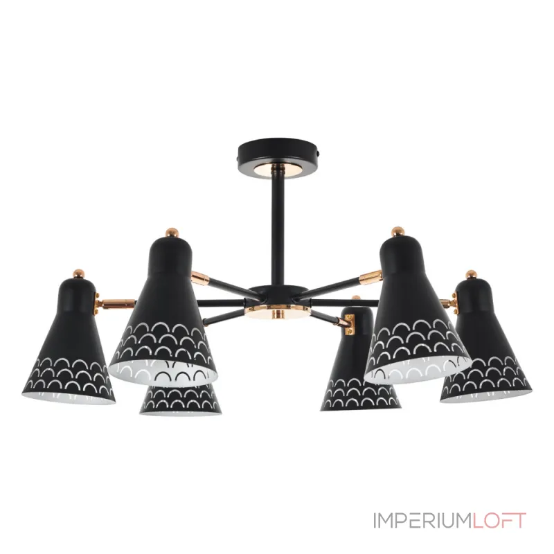 Потолочная люстра MyFar Chilly MR1531-6C Потолочная люстра MyFar Chilly MR1531-6C