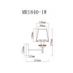 Бра MyFar Daniel MR1840-1W