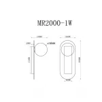 Настенный светильник MyFar July MR2000-1W
