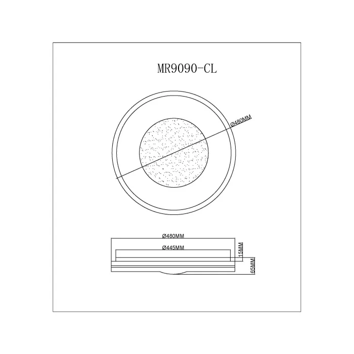 Потолочный светильник MyFar Despina MR9090-CL от ImperiumLoft