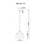 Подвесной светильник MyFar Brigitte MR1401-1P
