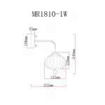 Бра MyFar Katrin MR1810-1W