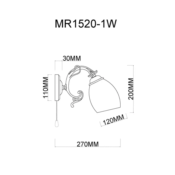 Бра MyFar Biene MR1520-1W от ImperiumLoft