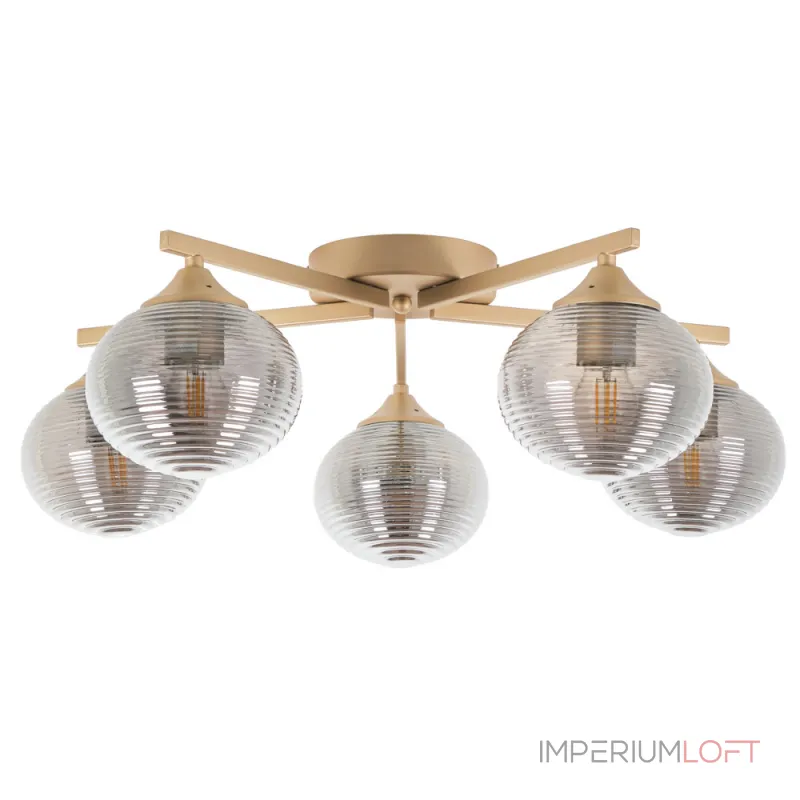Потолочная люстра MyFar Gloria MR1800-5C Потолочная люстра MyFar Gloria MR1800-5C