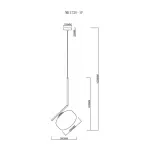 Подвесной светильник MyFar Single MR1720-1P