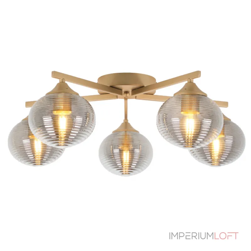 Потолочная люстра MyFar Gloria MR1800-5C Потолочная люстра MyFar Gloria MR1800-5C