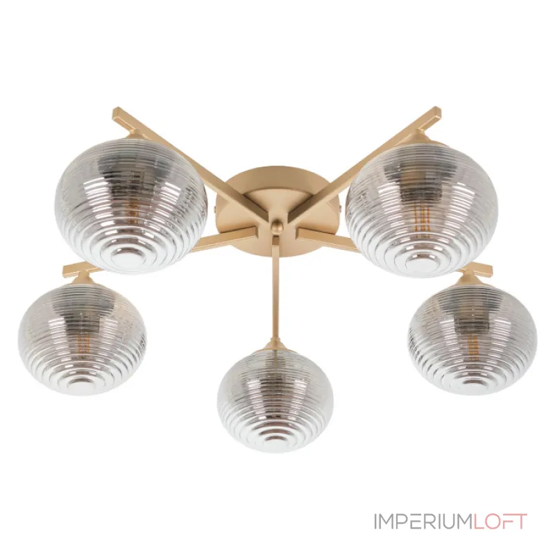 Потолочная люстра MyFar Gloria MR1800-5C Потолочная люстра MyFar Gloria MR1800-5C