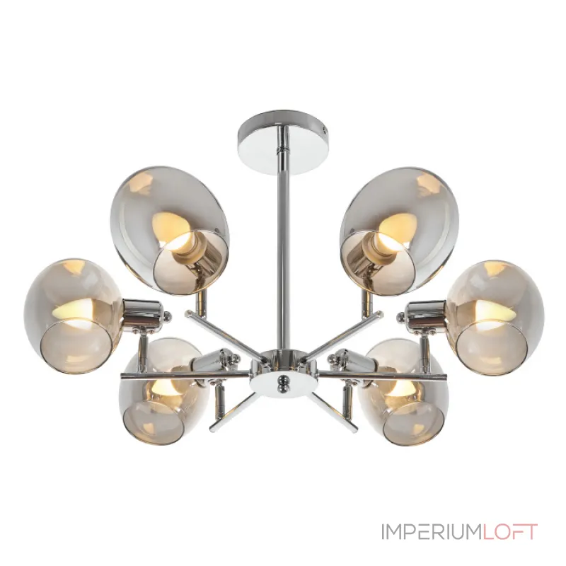 Люстра на штанге MyFar Diana MR1641-6C