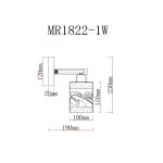 Бра MyFar Olivia MR1822-1W
