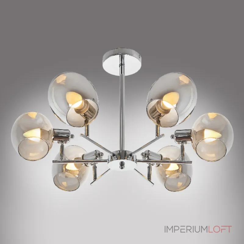 Люстра на штанге MyFar Diana MR1641-6C