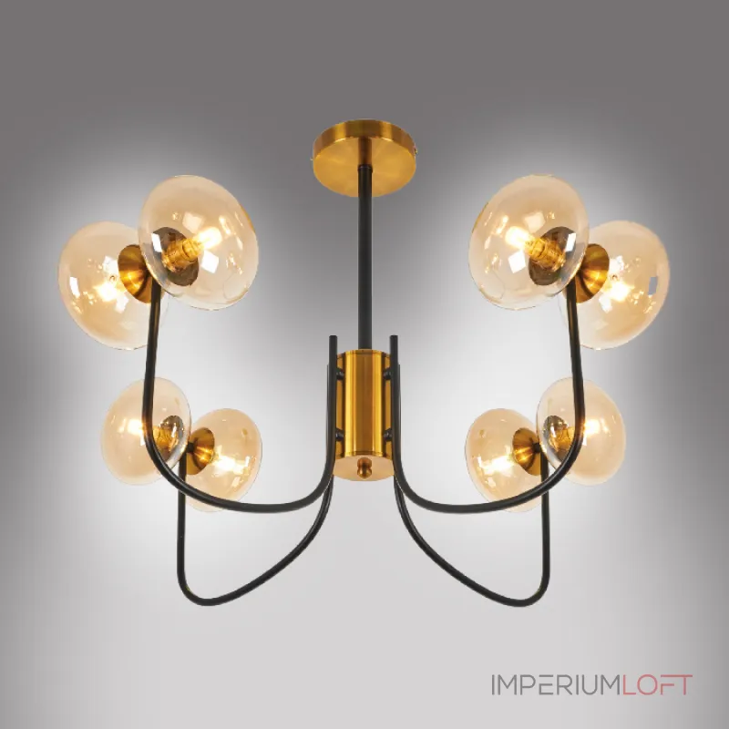 Люстра на штанге MyFar Scott MR1751-8P Люстра на штанге MyFar Scott MR1751-8P