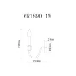Бра MyFar Lena MR1890-1W от ImperiumLoft Бра MyFar Lena MR1890-1W от ImperiumLoft