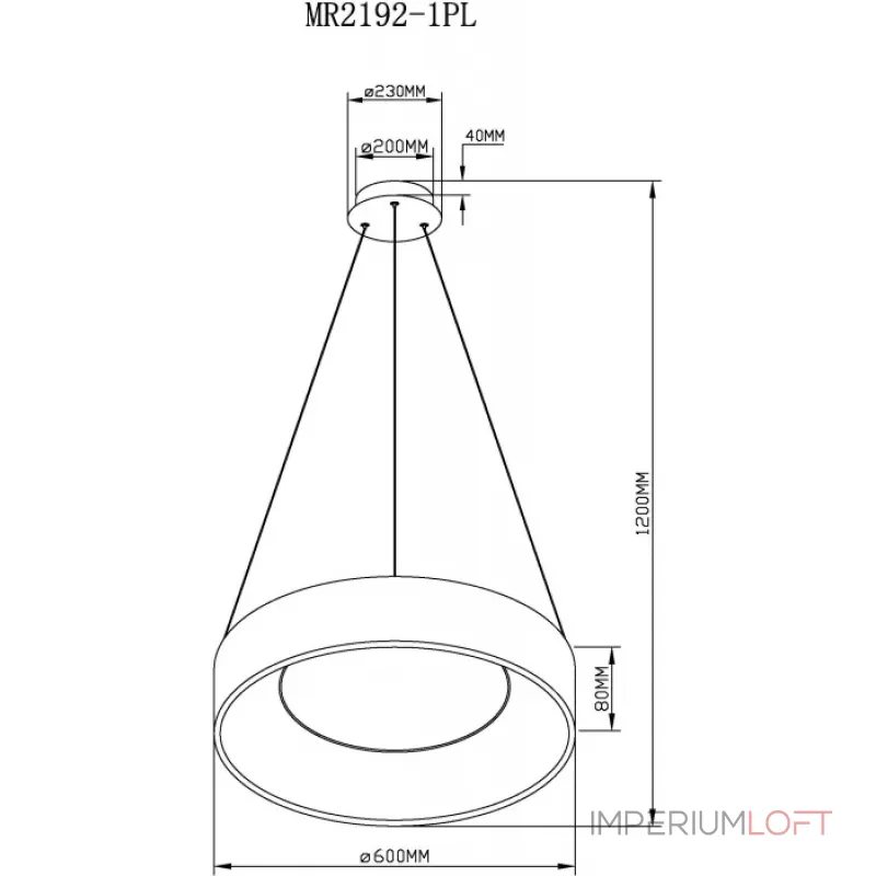 Подвесной светильник MyFar Shannon MR2192-1PL от ImperiumLoft Подвесной светильник MyFar Shannon MR2192-1PL от ImperiumLoft