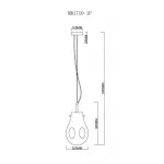 Подвесной светильник MyFar Eye MR1710-1P