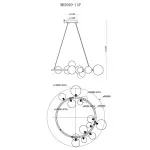 Подвесная люстра MyFar George MR2040-14P