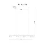 Подвесной светильник MyFar Milla MR1002-4PL