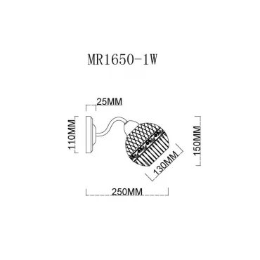 Бра MyFar Frank MR1650-1W от ImperiumLoft