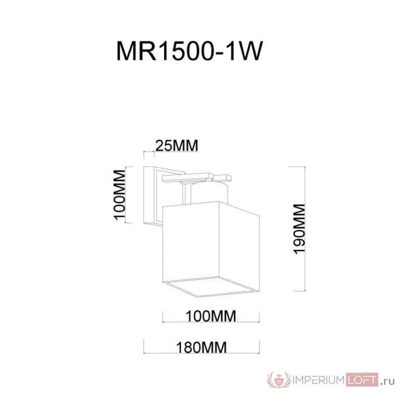 Бра MyFar Eileen MR1500-1W от ImperiumLoft