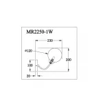 Бра MyFar Leticia MR2250-1W