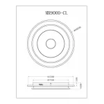 Потолочный светильник MyFar Button MR9000-CL от ImperiumLoft