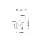 Бра MyFar Mistic MR1580-1W