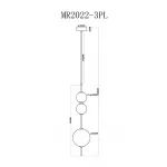Подвесной светильник MyFar Violla MR2022-3PL от ImperiumLoft Подвесной светильник MyFar Violla MR2022-3PL от ImperiumLoft