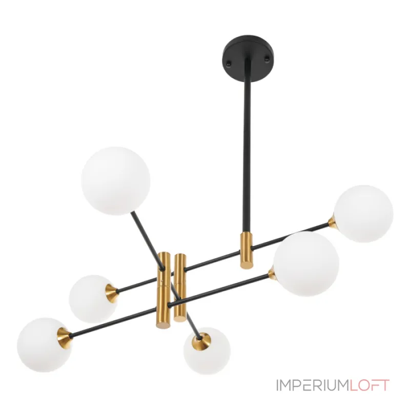 Люстра на штанге MyFar Rita MR1110-6C Люстра на штанге MyFar Rita MR1110-6C