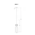 Подвесной светильник MyFar Aubrey MR2360-1P от ImperiumLoft