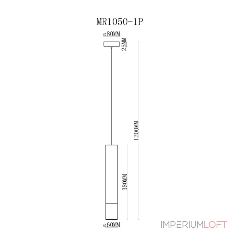 Подвесной светильник MyFar Klara MR1050-1P