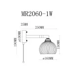 Бра MyFar Natalie MR2060-1W
