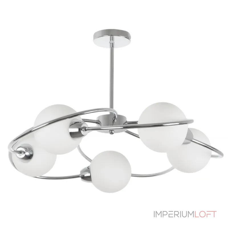 Люстра на штанге MyFar Leticia MR2251-5C Люстра на штанге MyFar Leticia MR2251-5C