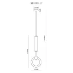 Подвесной светильник MyFar Covey MR1040-1P от ImperiumLoft