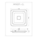 Потолочный светильник MyFar Button MR9001-CL от ImperiumLoft
