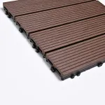 Садовая плитка ДПК 30x30 COFFEE SH-WPCSG-4H-22 , террасный паркет