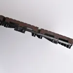 Садовая плитка ДПК 30x30 COFFEE SH-WPCSG-4H-22 , террасный паркет