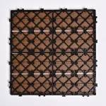 Садовая плитка ДПК 30x30 TEAK SH-WPCSG-4H-21 , террасный паркет
